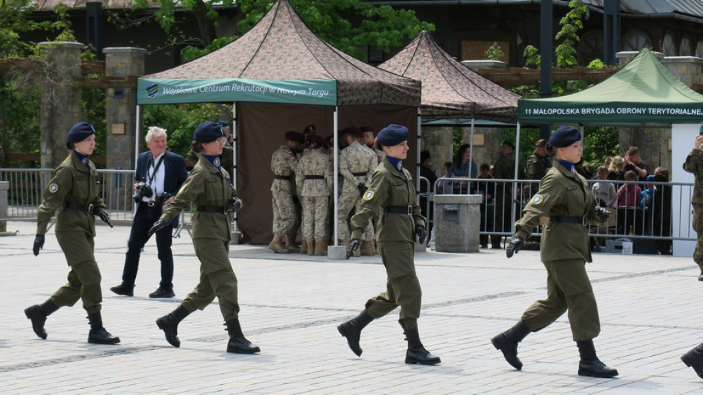 Maszerują na Placu Niepodległości