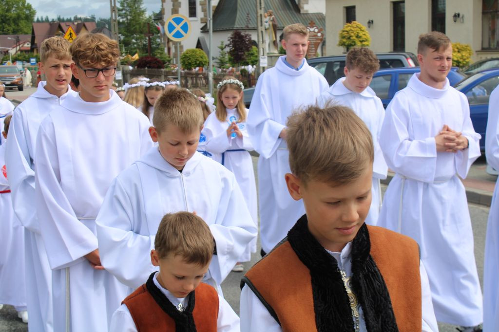 Boże Ciało w Miętustwie