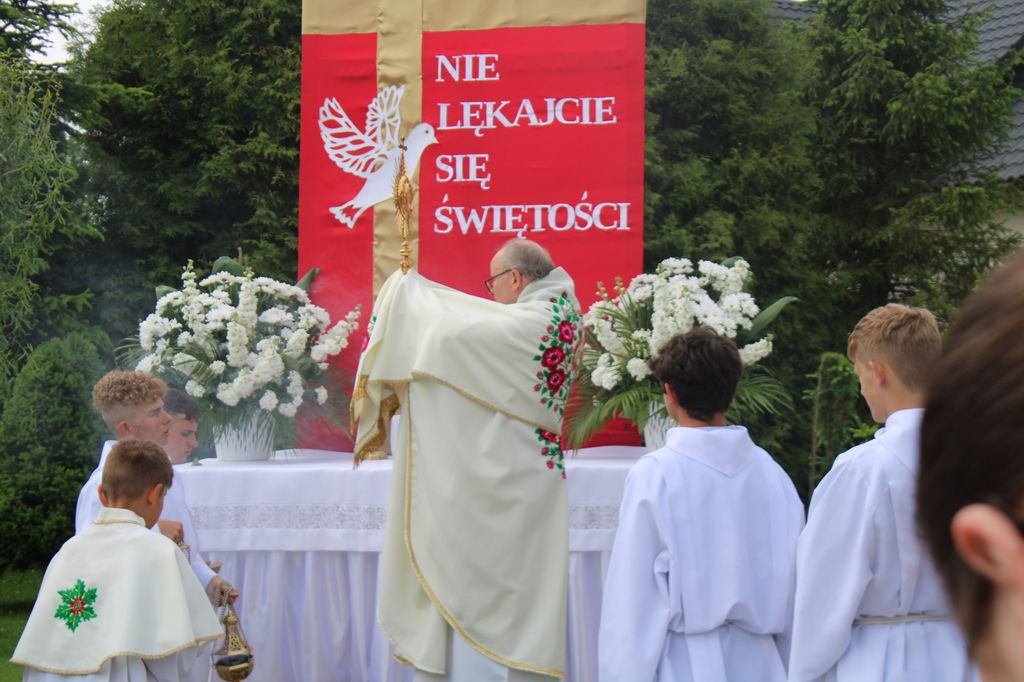 Boże Ciało w Miętustwie