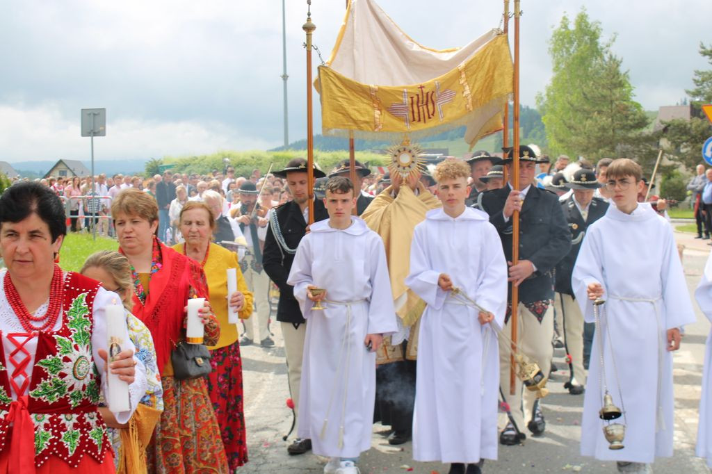 Boże Ciało w Miętustwie
