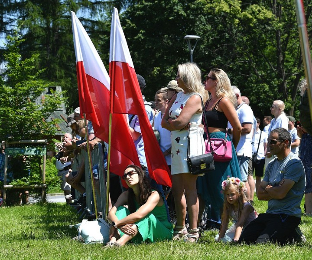 Wojskowe ślubowanie na Równi Krupowej