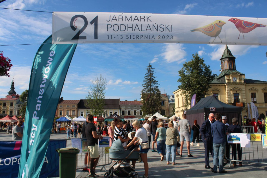 Początek Jarmarku Podhalańskiego