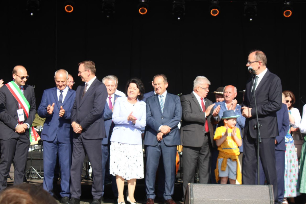 Początek Jarmarku Podhalańskiego