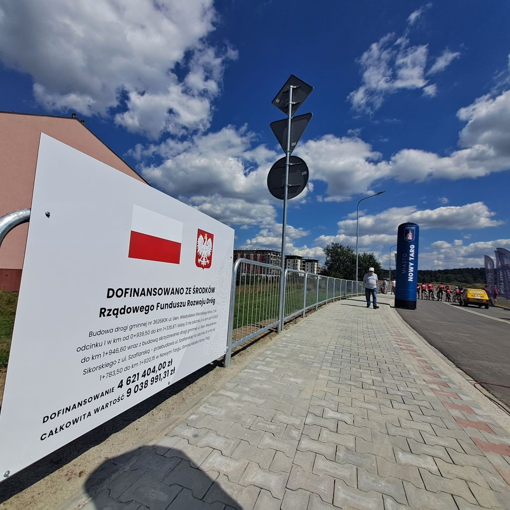 Nowotarska obwodnica północ-południe otwarta