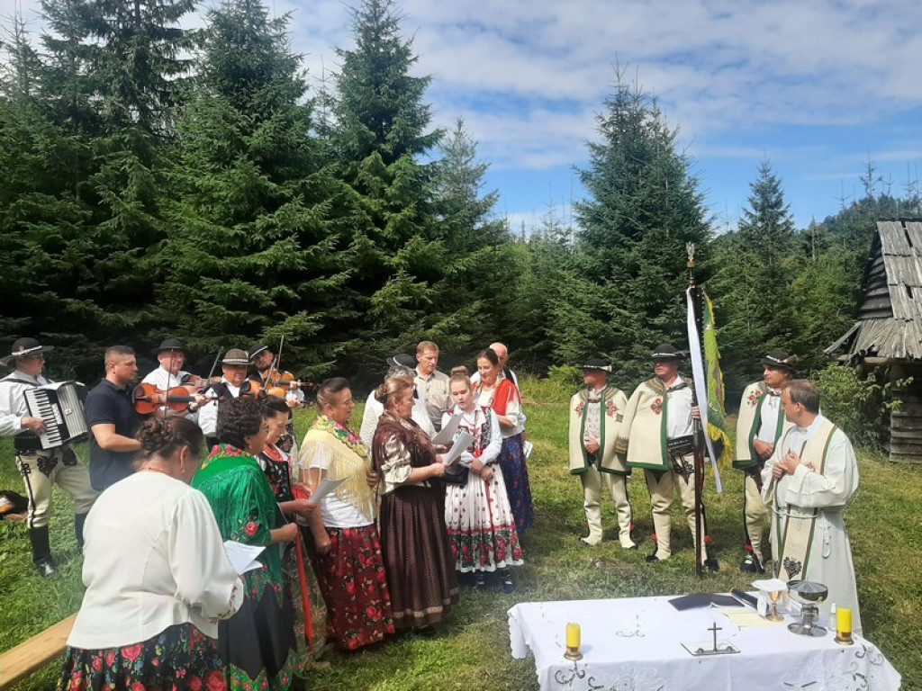 Pasterskie spotkanie na Polanie Olczyskiej