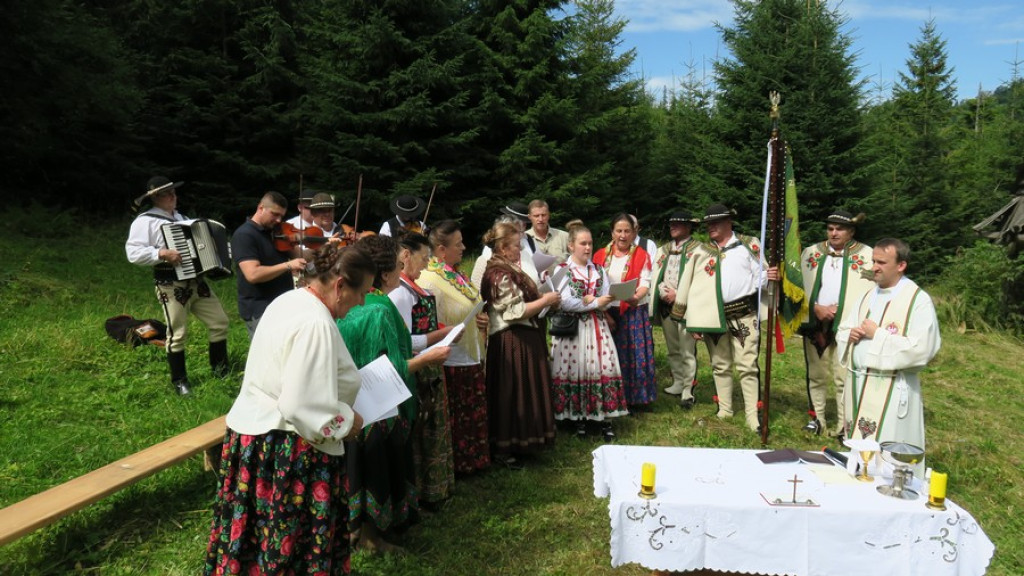 Pasterskie spotkanie na Polanie Olczyskiej