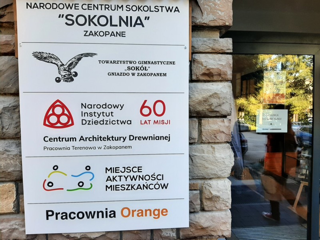 Pracownia Orange w zakopiańskiej Sokolni