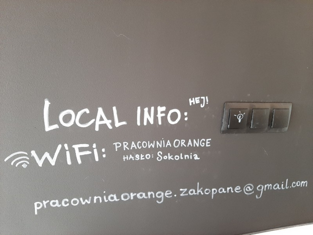 Pracownia Orange w zakopiańskiej Sokolni