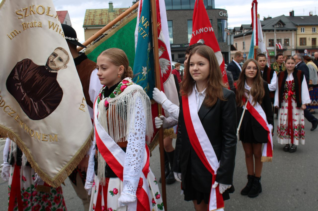 Szkoła z patronem - wielkie świętowanie w Czarnym Dunajcu