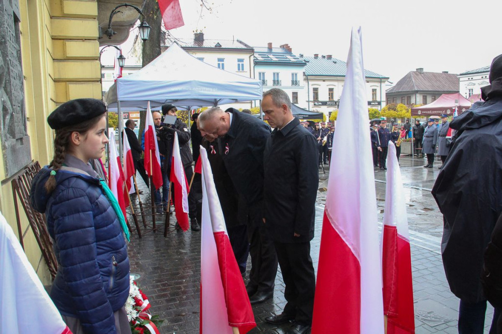 11 Listopada na nowotarskim Rynku.