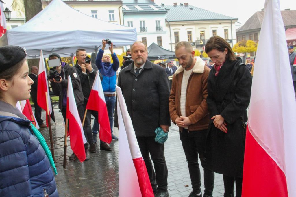 11 Listopada na nowotarskim Rynku.