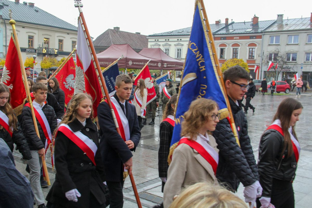 11 Listopada na nowotarskim Rynku.