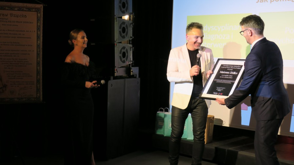 Mateusz Ziółko dla Centrum Pomocy Dzieciom