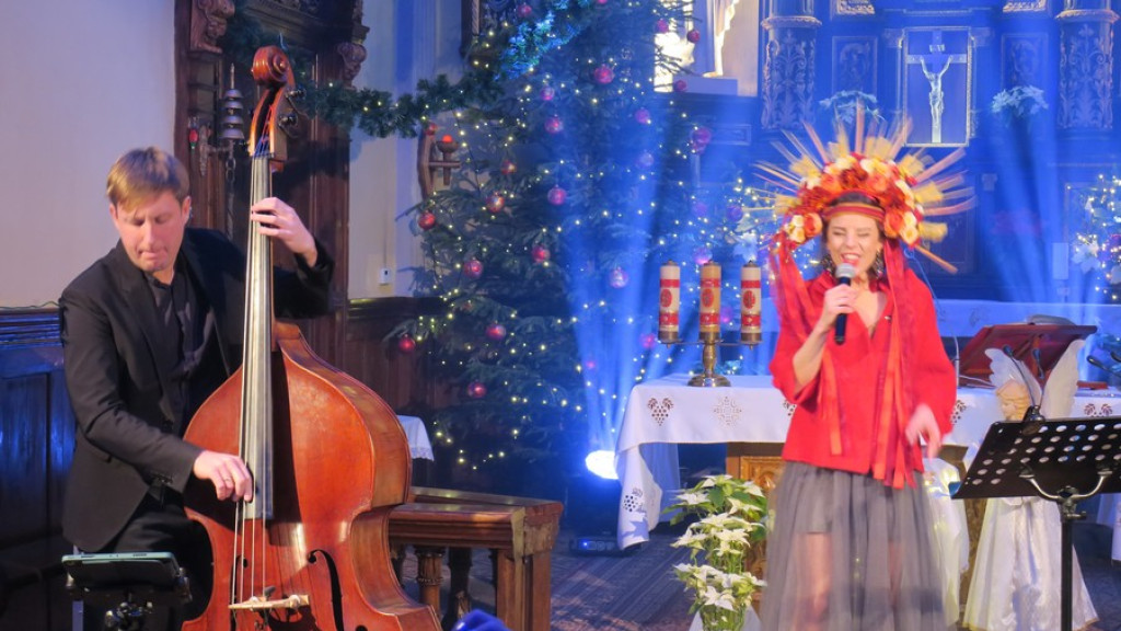 Hanna Zbyryt u Ojców Jezuitów na Górce