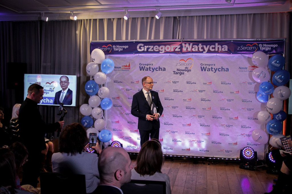 Konwencja wyborcza Grzegorza Watychy i komitetu Nasze Miasto