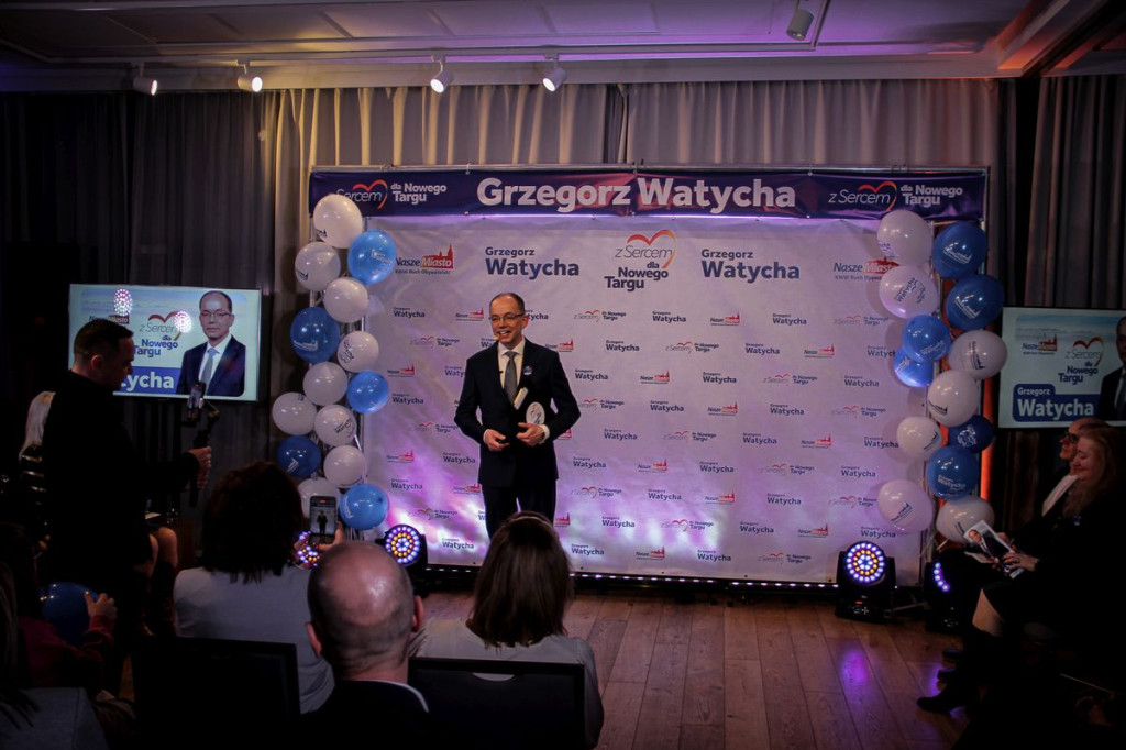 Konwencja wyborcza Grzegorza Watychy i komitetu Nasze Miasto