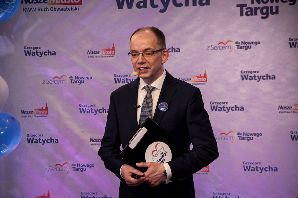 Konwencja wyborcza Grzegorza Watychy i komitetu Nasze Miasto