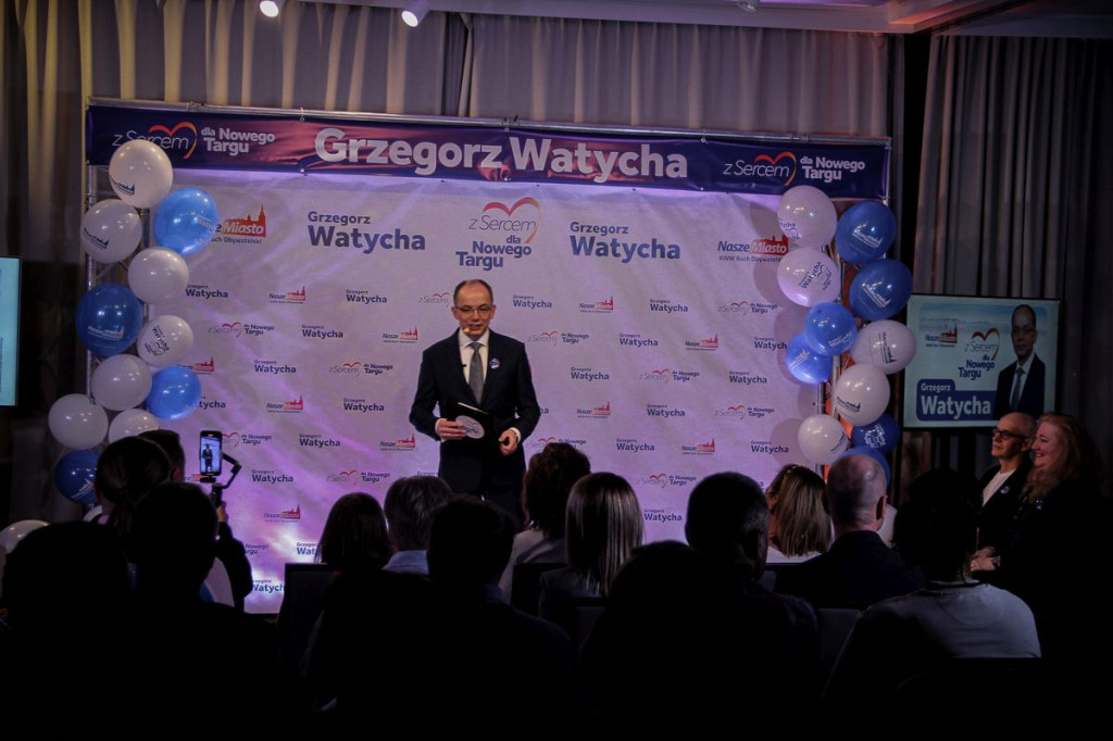 Konwencja wyborcza Grzegorza Watychy i komitetu Nasze Miasto