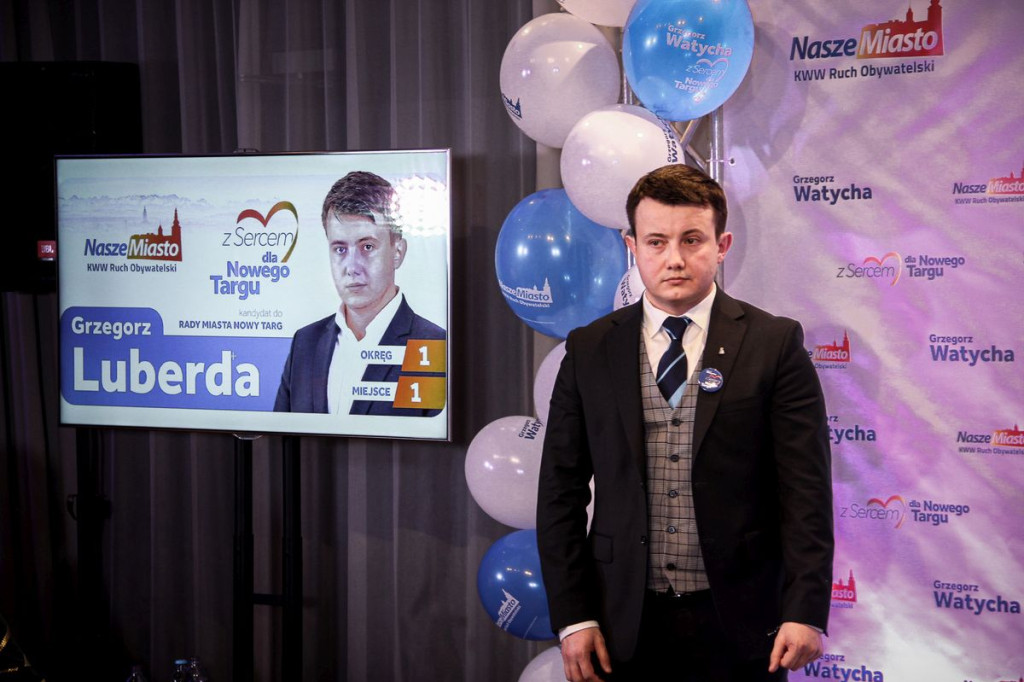 Konwencja wyborcza Grzegorza Watychy i komitetu Nasze Miasto