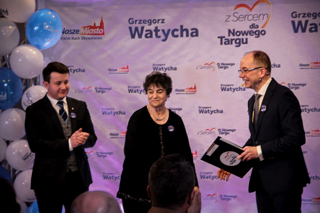 Konwencja wyborcza Grzegorza Watychy i komitetu Nasze Miasto