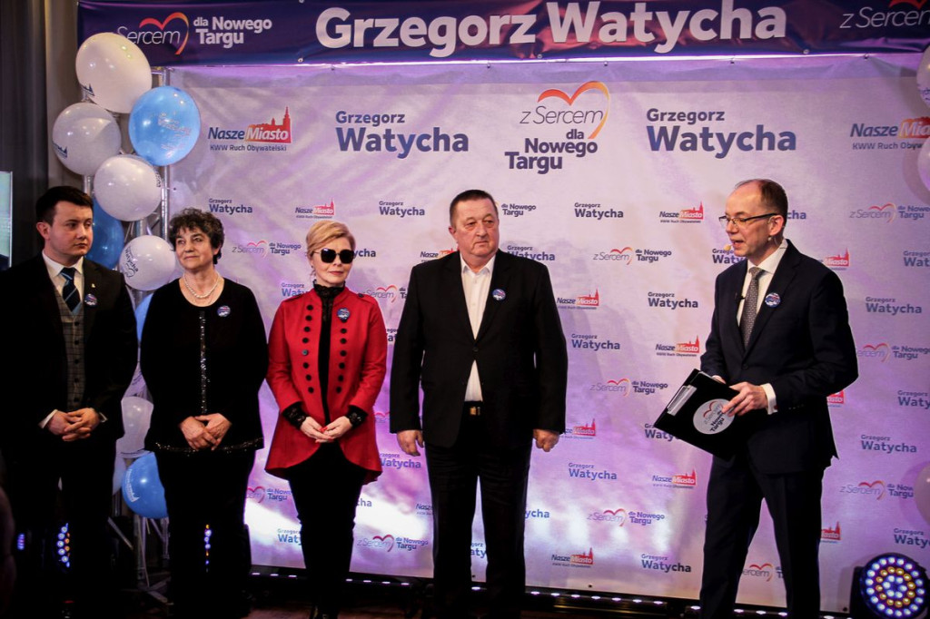 Konwencja wyborcza Grzegorza Watychy i komitetu Nasze Miasto