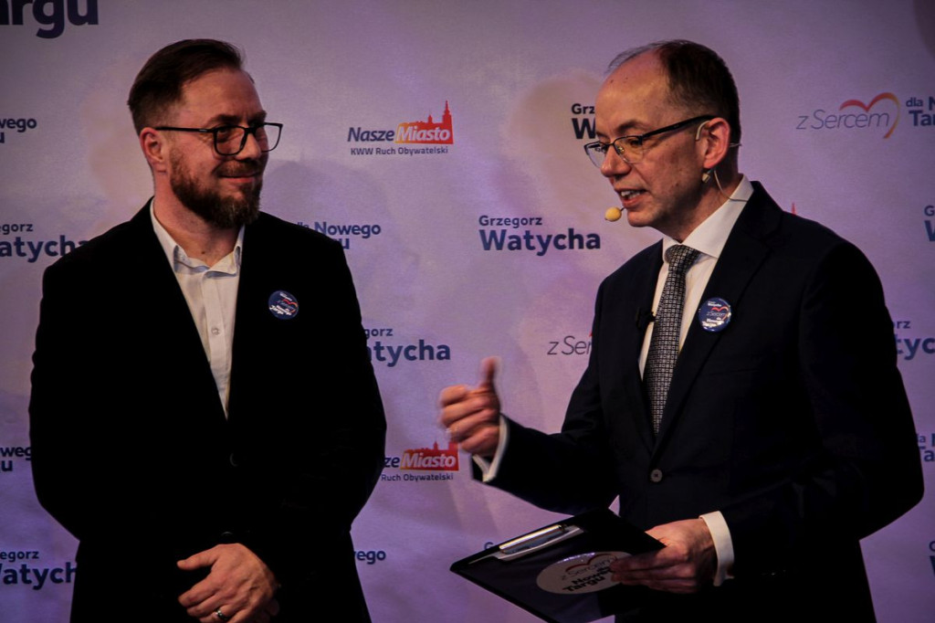 Konwencja wyborcza Grzegorza Watychy i komitetu Nasze Miasto