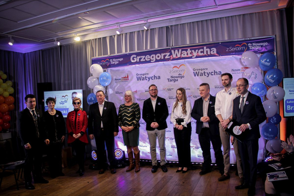 Konwencja wyborcza Grzegorza Watychy i komitetu Nasze Miasto