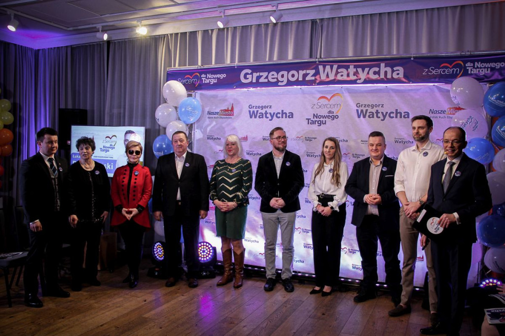 Konwencja wyborcza Grzegorza Watychy i komitetu Nasze Miasto