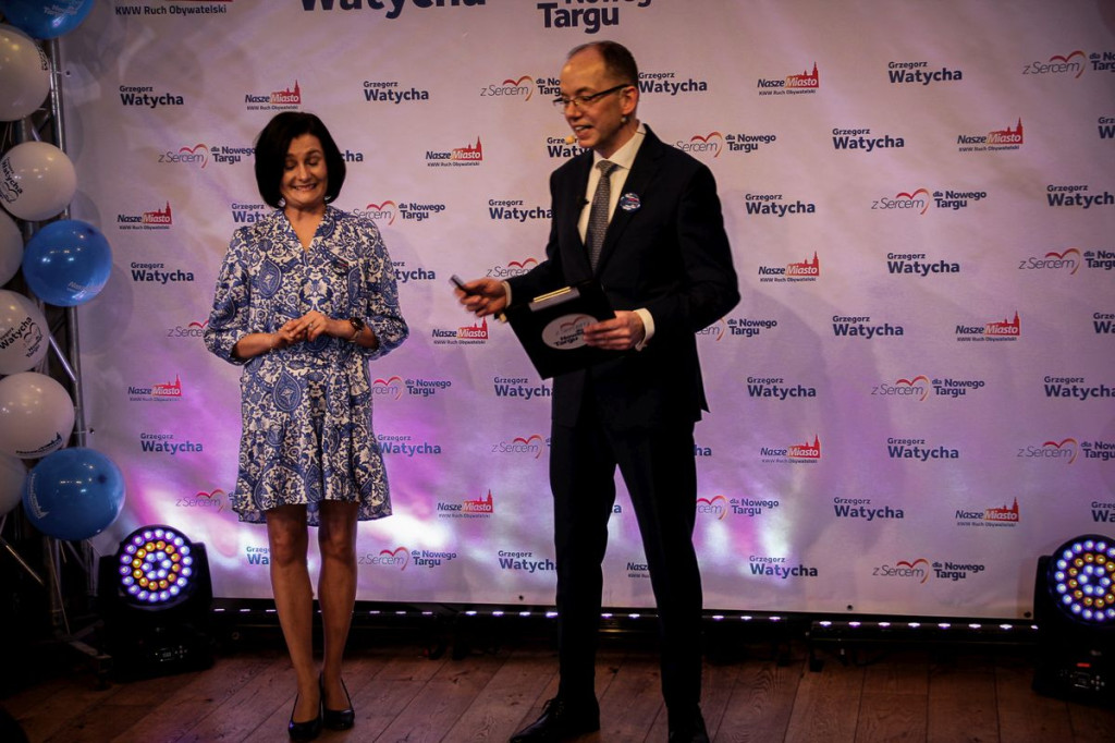 Konwencja wyborcza Grzegorza Watychy i komitetu Nasze Miasto