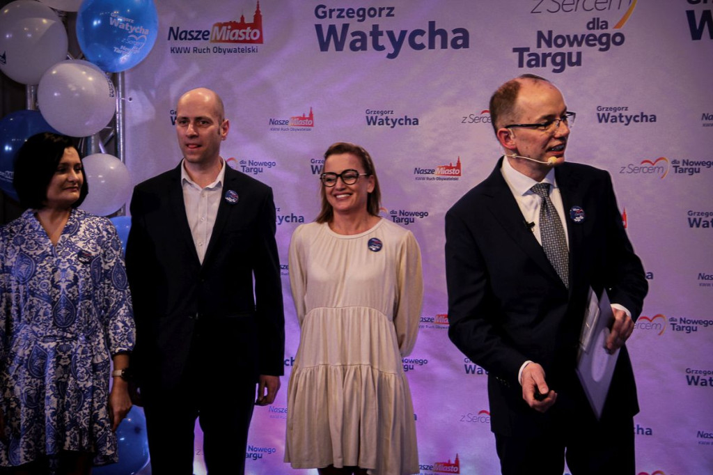 Konwencja wyborcza Grzegorza Watychy i komitetu Nasze Miasto