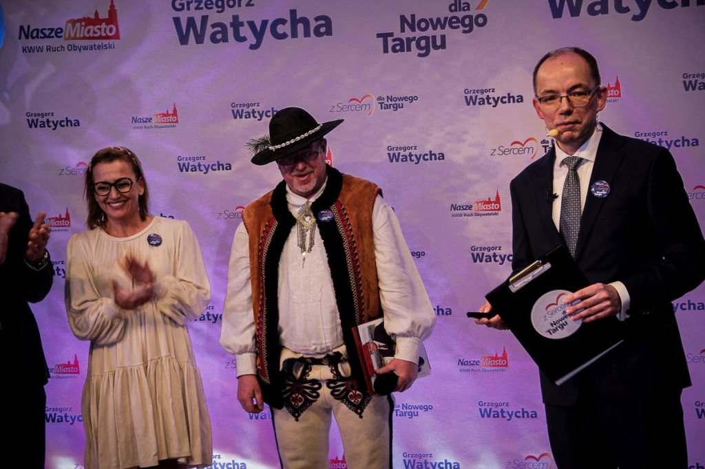 Konwencja wyborcza Grzegorza Watychy i komitetu Nasze Miasto