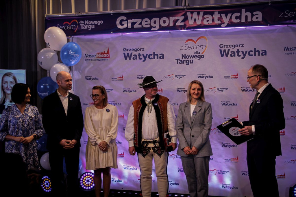 Konwencja wyborcza Grzegorza Watychy i komitetu Nasze Miasto