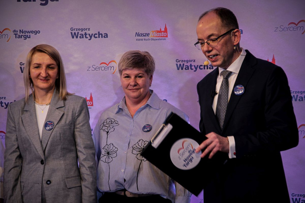 Konwencja wyborcza Grzegorza Watychy i komitetu Nasze Miasto
