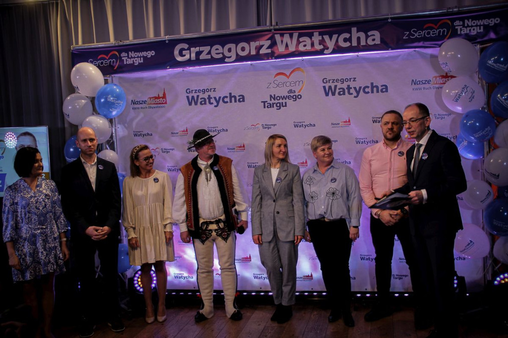Konwencja wyborcza Grzegorza Watychy i komitetu Nasze Miasto