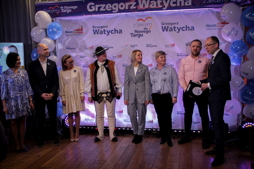 Konwencja wyborcza Grzegorza Watychy i komitetu Nasze Miasto