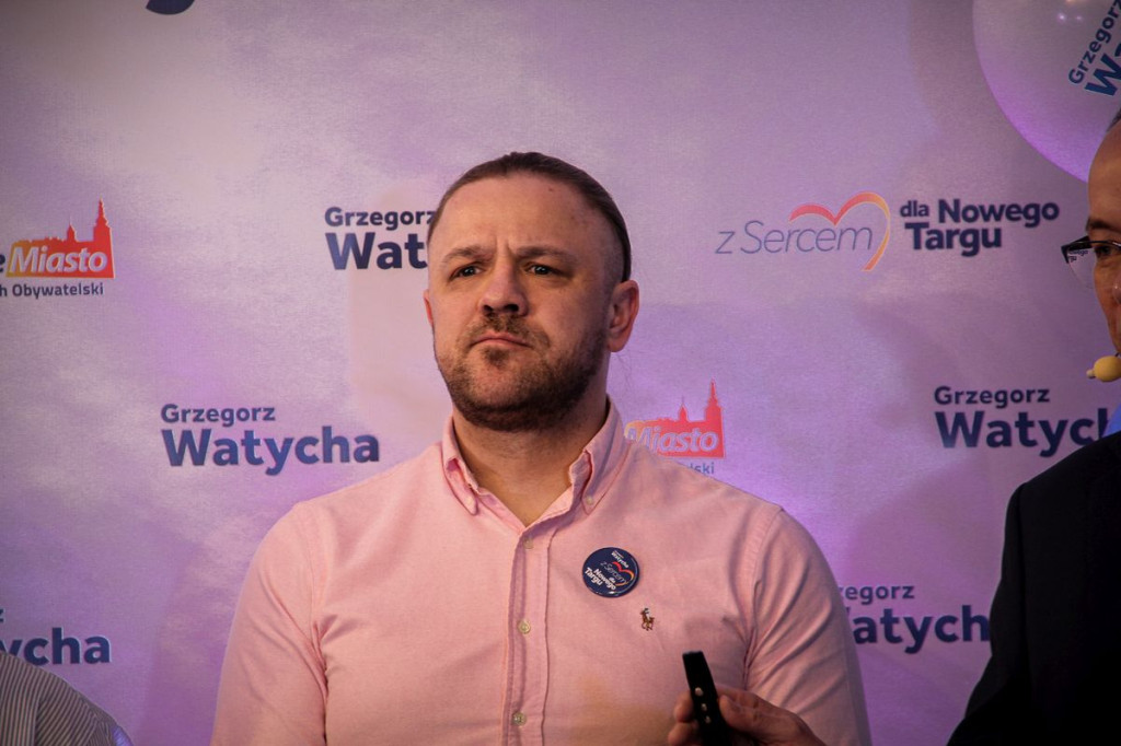 Konwencja wyborcza Grzegorza Watychy i komitetu Nasze Miasto