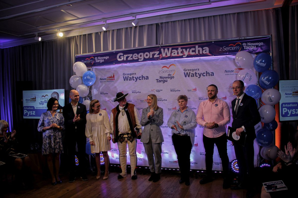 Konwencja wyborcza Grzegorza Watychy i komitetu Nasze Miasto