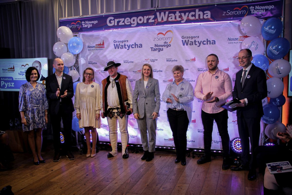 Konwencja wyborcza Grzegorza Watychy i komitetu Nasze Miasto