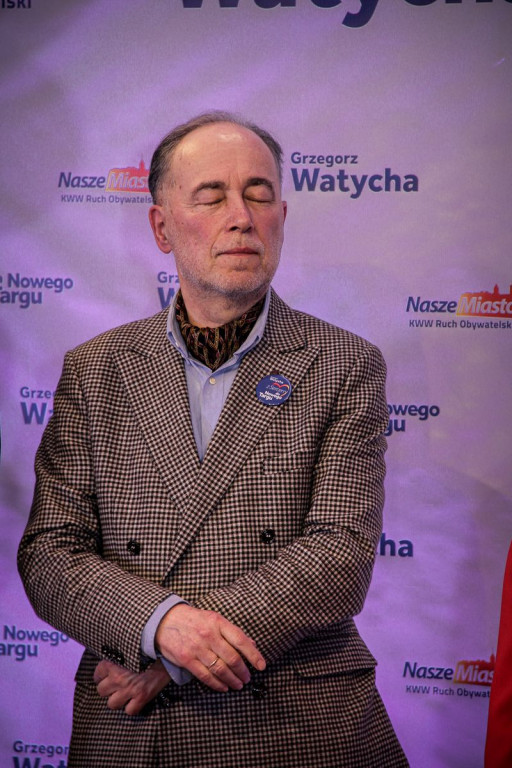 Konwencja wyborcza Grzegorza Watychy i komitetu Nasze Miasto