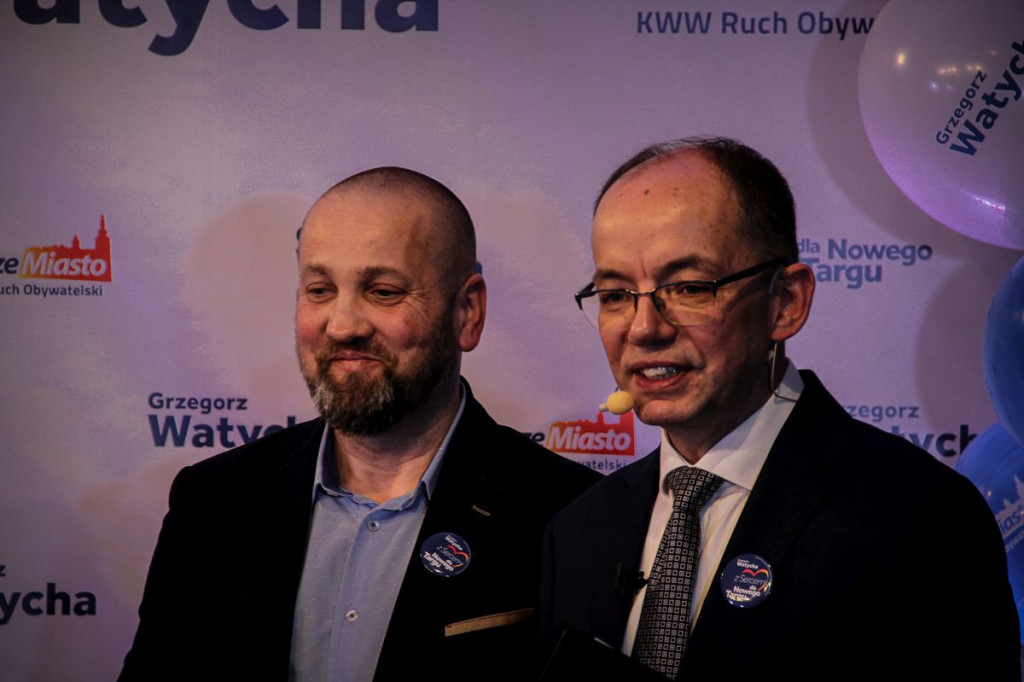 Konwencja wyborcza Grzegorza Watychy i komitetu Nasze Miasto
