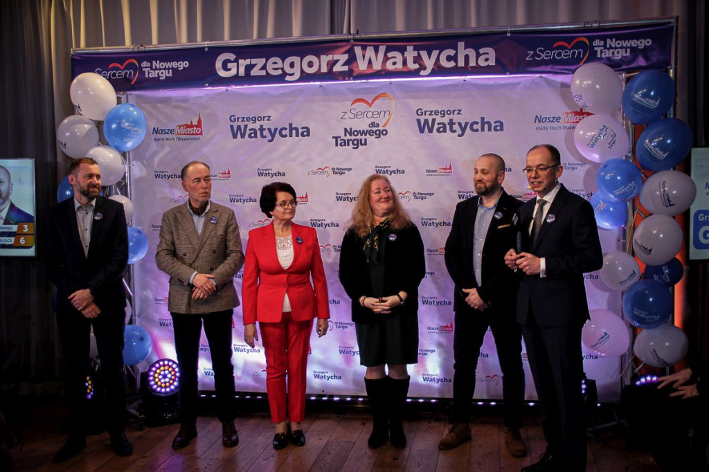 Konwencja wyborcza Grzegorza Watychy i komitetu Nasze Miasto