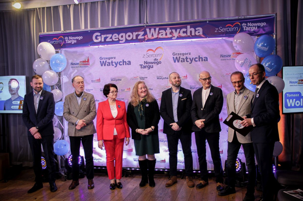 Konwencja wyborcza Grzegorza Watychy i komitetu Nasze Miasto