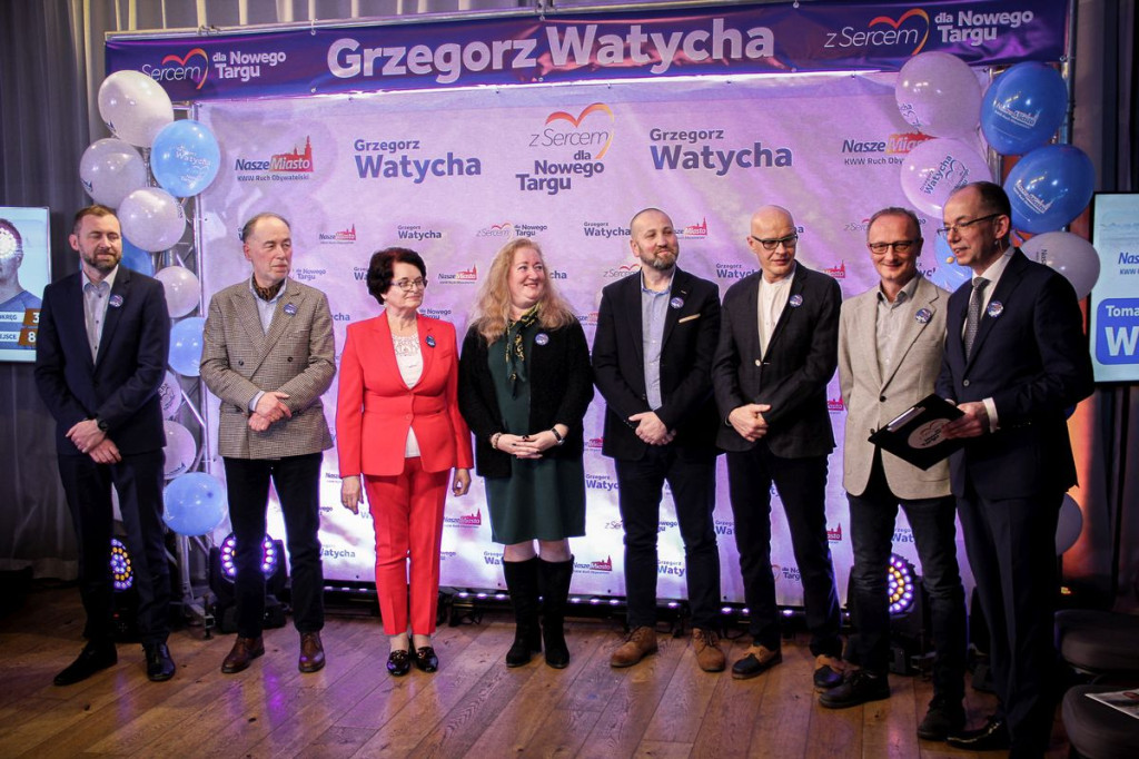 Konwencja wyborcza Grzegorza Watychy i komitetu Nasze Miasto