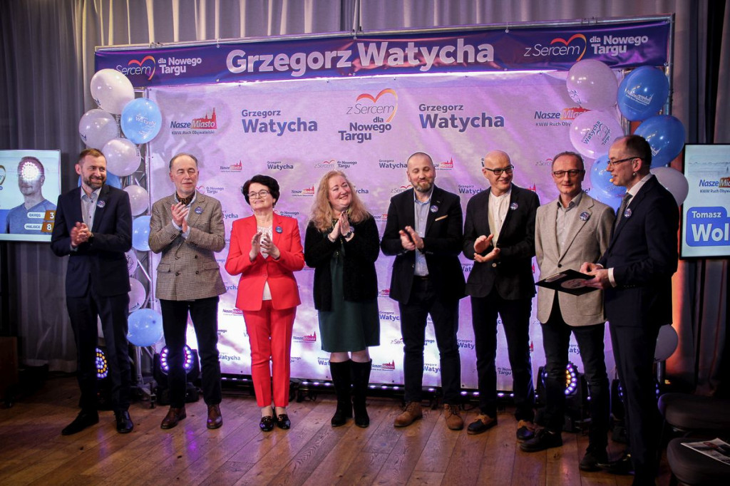 Konwencja wyborcza Grzegorza Watychy i komitetu Nasze Miasto