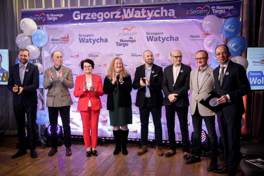 Konwencja wyborcza Grzegorza Watychy i komitetu Nasze Miasto