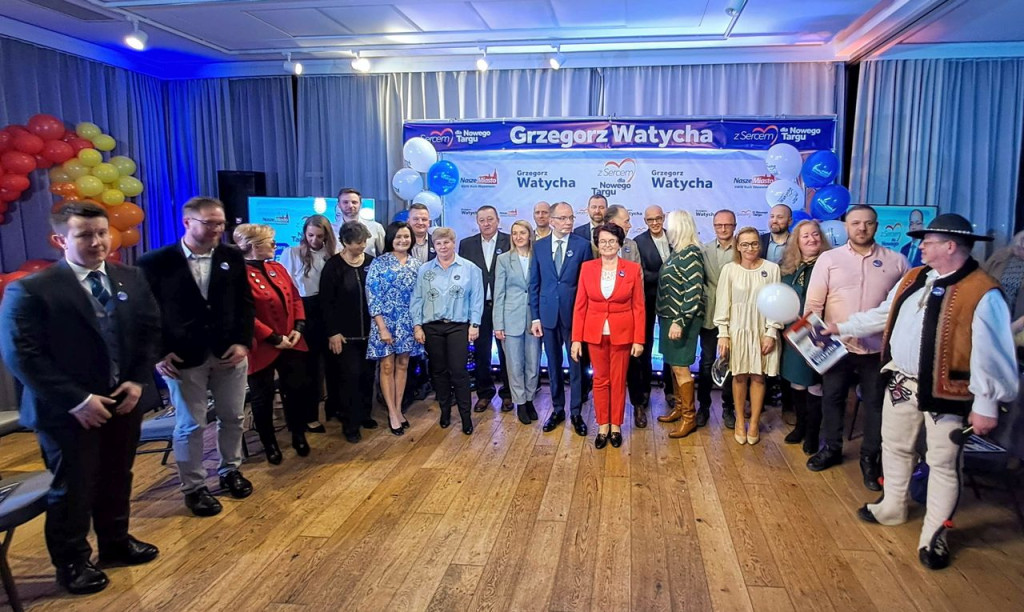 Konwencja wyborcza Grzegorza Watychy i komitetu Nasze Miasto