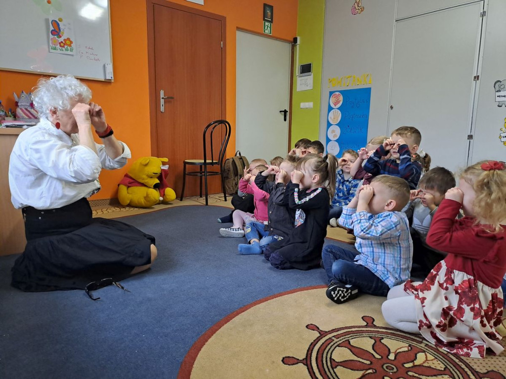 Świat, w którym nie widać nic czyli Barbara Sowińska w przedszkolu