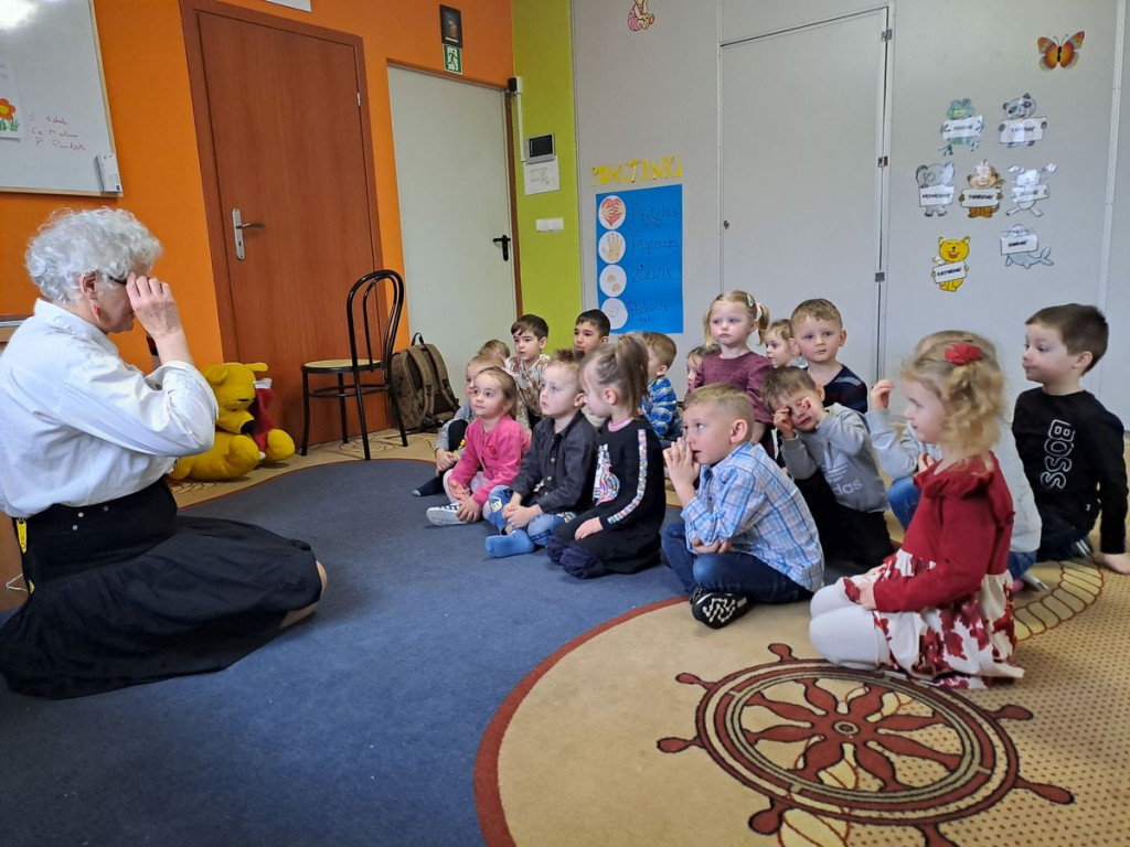 Świat, w którym nie widać nic czyli Barbara Sowińska w przedszkolu