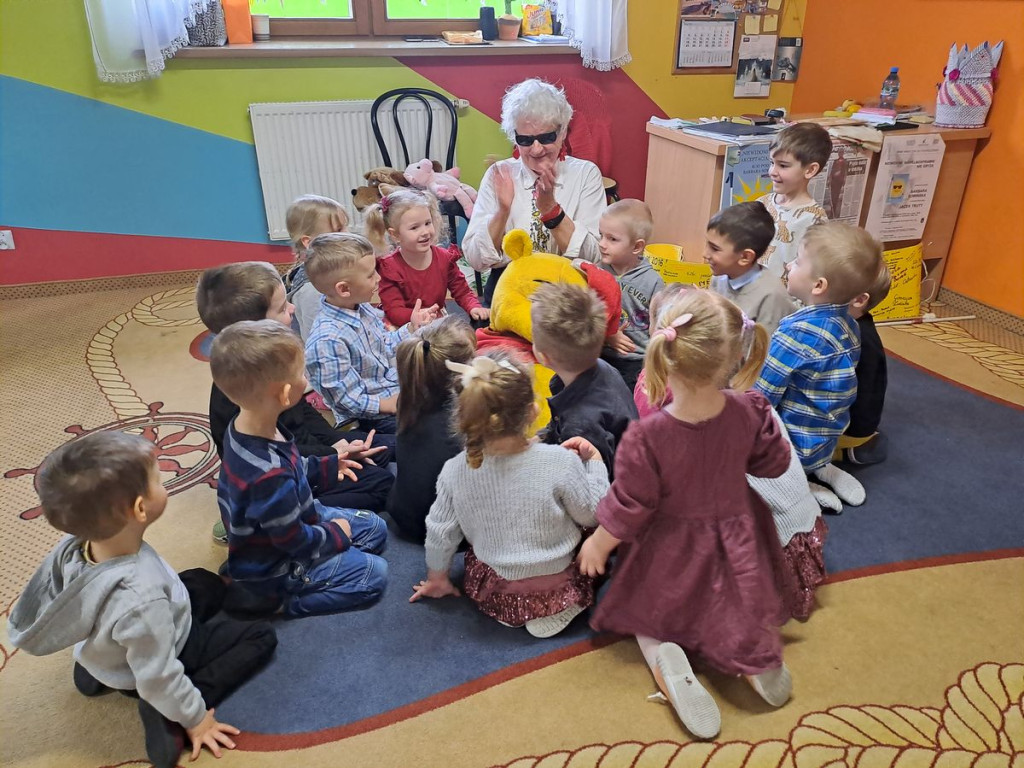 Świat, w którym nie widać nic czyli Barbara Sowińska w przedszkolu