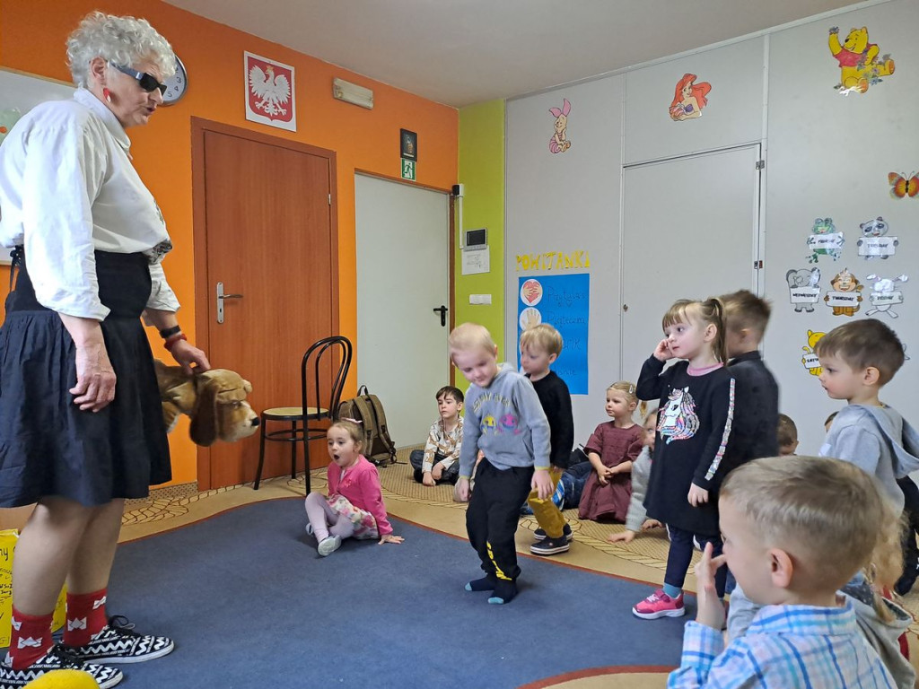 Świat, w którym nie widać nic czyli Barbara Sowińska w przedszkolu